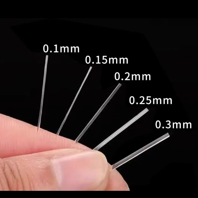 5000 Meters Nylon Thread 0.1MM Wide Clear Nylon Sewing Thread for Upholstery, 0.1MM*5000M - Image 2