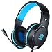 Gaming Headset for Xbox One, PS4,Nintendo Switch, Bass Surround and Noise Cancelling with Flexible Mic, 3.5mm Wired Adjustable Soft Over-Ear Headphones for Laptop PC Mac iPad Smartphones