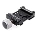 Andoer 38mm Aluminum Screw Knob Mini Quick Release Clamp Compatible with Arca Swiss for 38mm QR Plate
