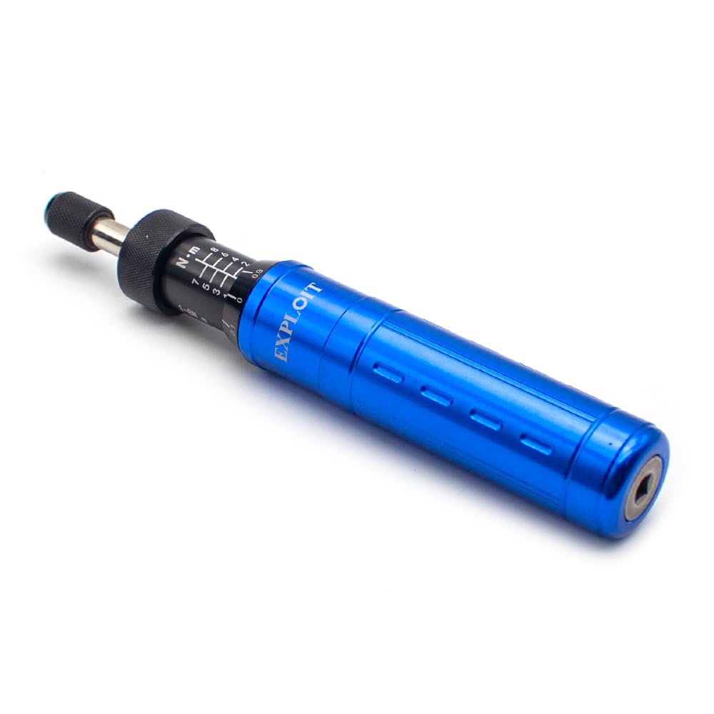 Toplionace Juego de Destornilladores Dinamométricos Preajustados con Liberación Automática, Llave Dinamométrica de Precisión para Un Apriete Antideslizante y Medición de Fuerza.