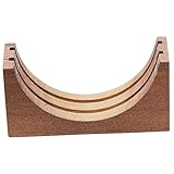 ULTECHNOVO Kaffeefilterbasis für Schreibtisch Universeller Espresso Filterständer aus Holz Design für Ordentliche Aufbewahrung von Kaffeefiltern Handwerkskunst