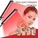 SAVILER 4 Heads Red Light Therapy Lamp with Base, 3-in-1 Chip Infrared Light Therapy Device, Height Adjustable, 660nm Red Light and 850nm Near Infrared Light for Face, Body, Pain, Skin - Home Use