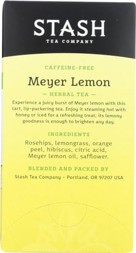 Stash Herbal Tea Meyer Lemon, 20 Count Box (9 Pack)