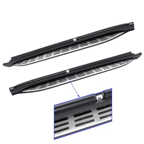2PCS Barras Laterales de Aluminio para Mercedes Benz GLE miniatura 4