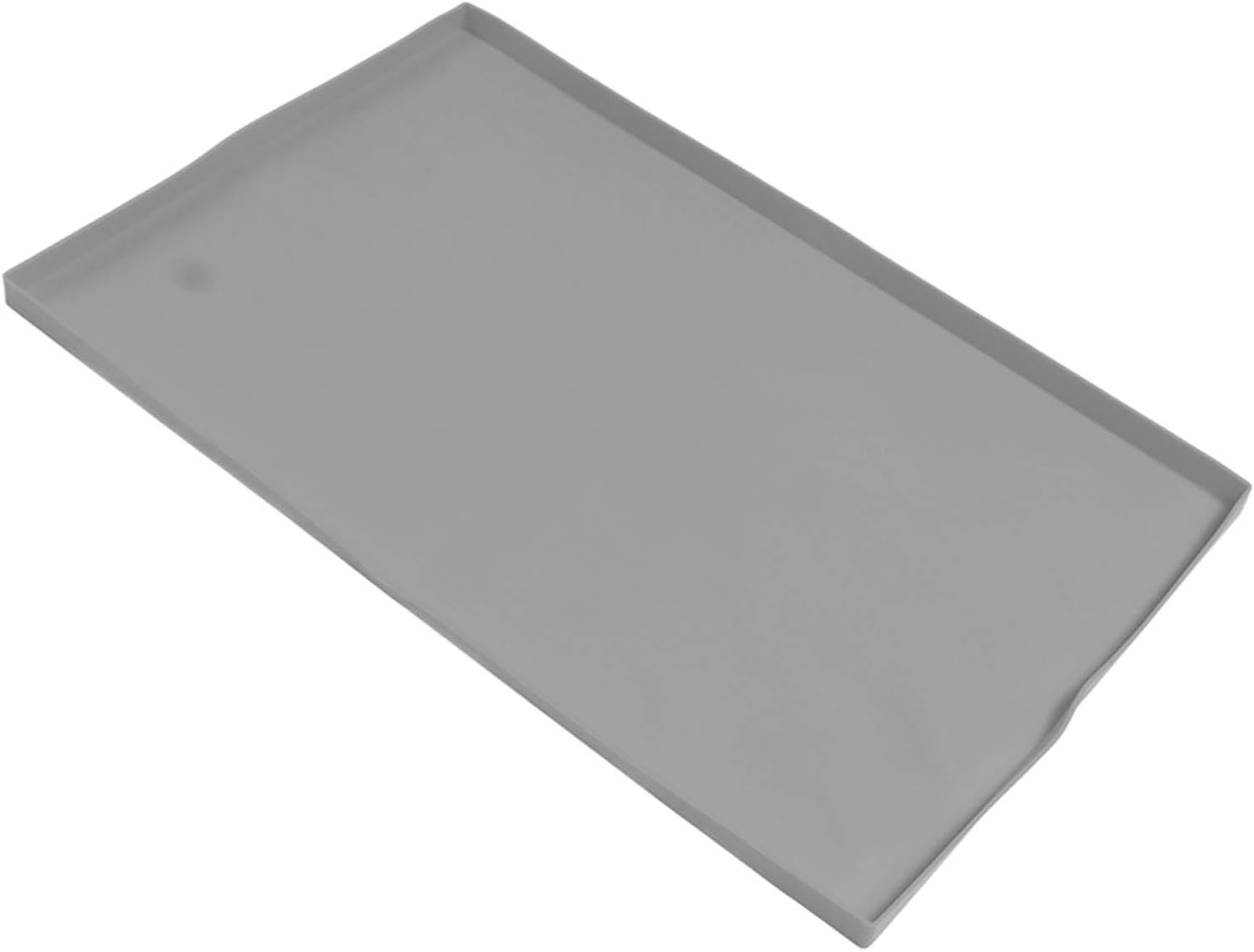 Grill Mat Silicone Blackstone Griddle Top Cover BBQ Silicone Cover Baking Pad Protective Pad Silicone Oven Mat Baking Pad Silicone Cover Cleaning Pad for Outdoor (36inch Grey)