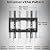 UL Listed Tilting Low Profile TV Wall Mount - Holds Most 26-60 Inch TVs Up to 99 lbs, Quick Release Lock, Max VESA 400x400mm, Fits 8''-16'' Studs - by USX STAR