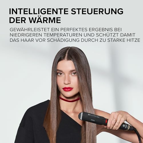Bellissima Imetec Creativity Infrared, Glätteisen, haarglätter, Infrarot-Technologie, 4 Heizelemente, ION Ceramic Beschichtung… – Ansicht 6