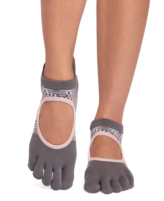toesox Full Bellarina évitez de glisser au yoga avec ces chaussettes classiques fines s