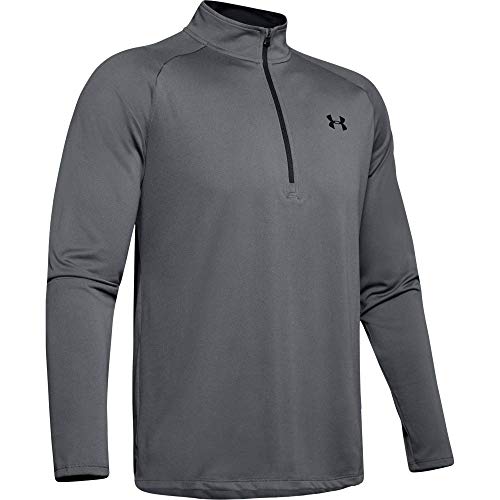 Image of Under Armour Men's UA Tech Zip Long Sleeve LG Gray