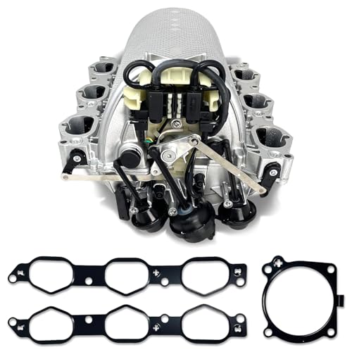 Upgraded Air Intake Manifold Kit Assembly Compatible with Mercedes-Benz C300 C350 CLS350 SLK280 ML350 R350 E350 Replaces OE# A2721402401 intake manifold 2721402401 272 140 24 01