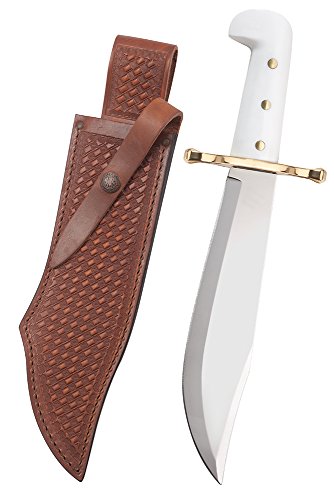 CASE XX WR Pocket Knife Bowie Knife White Synthetic Handle Item #2000