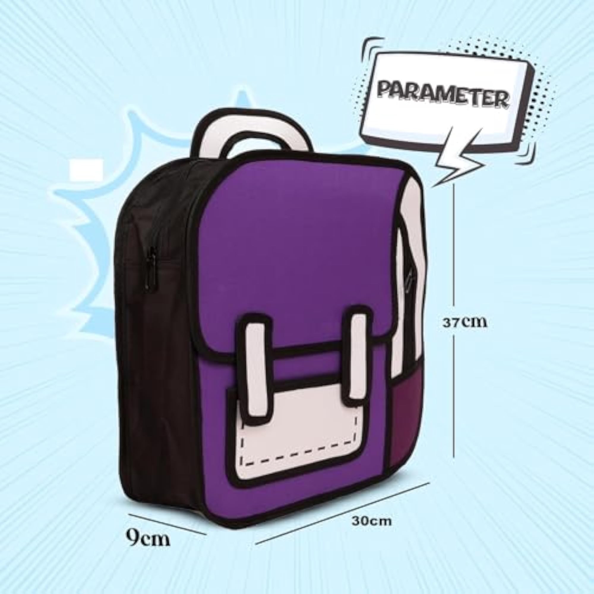 Cute 3D Cartoon Bookbag for Kids