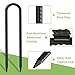 XINCAMPING 8 Pack 12 Inch Heavy Duty Tent Stakes, Galvanized Steel U Shaped Ground Anchors High Wind Trampoline Stakes, Metal Rebar Stakes for Hiking,Canopy,Soccer Goal, Fencing, Rust-Proof