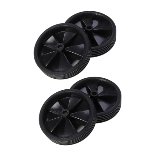Ruedas de Entrenamiento Universales Healeved, 3 Pares de Ruedas Estabilizadoras Negras de Goma para Bicicleta, Accesorios de Seguridad Robustos para Niños