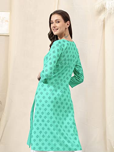 Image of MIRCHI FASHION Women's Straight Fit Rayon Printed Kurti
