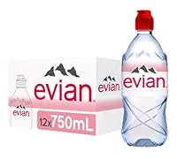 Evian Natural Mineral Water, 12 x 750ml