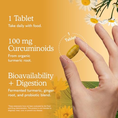 Garden of Life Organics Extra Strength Turmeric Supplement, 60 Tablets - image 7