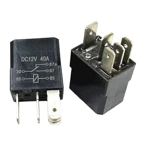 Relais 40A 12V 5 pieds pour installation de double batterie sur van