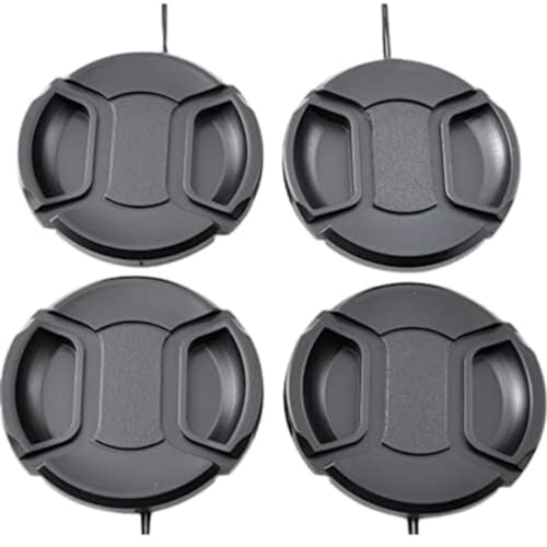 ATAK 67mm レンズキャップ 4個セット 全メーカー互換対応 (67mm)