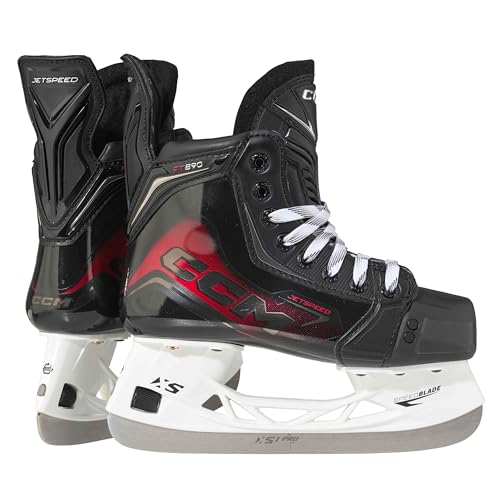 Patins à glace CCM Jetspeed FT890 Junior équipement de hockey sur glace enfant et adolescent
