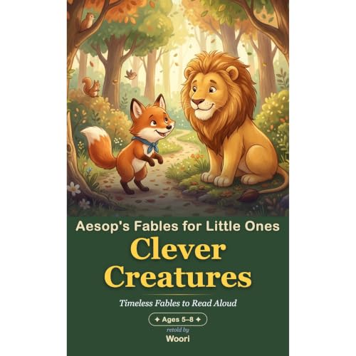 Aesop's Fables for Little Ones Audiobook By Woori cover art