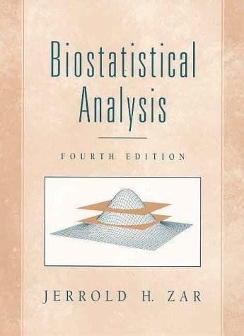 Biostatistical Analysis (4th Edition)