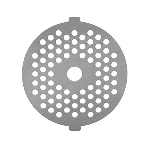 Disque à Trous en Acier Inoxydable pour Hachoir à Viande Professionnel - Pièce de Rechange de Cuisine avec Trous Multiples pour Hachage Rapide et Efficace