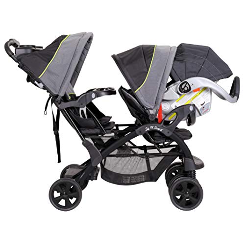 Stand Double Stroller - Pistachio : Baby