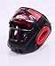 Ofbos® - Casco MMA con rejilla para boxeo, artes marciales Muay Thai Kick Boxing Head Guard Sparring (Rojo, M)