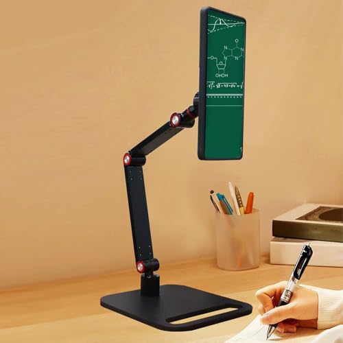 Soporte plegable para móvil que soluciona el espacio en el escritorio 2