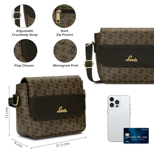 Image of Lavie Woman's Broxa Flap Crossbody Sling Bag | Ladies Purse Handbag | Gift for Women