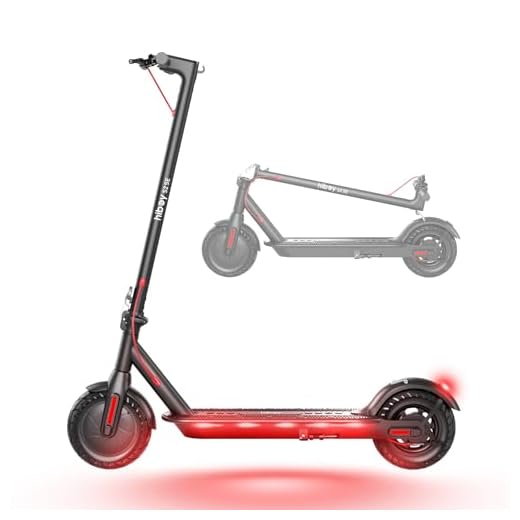 HiboyRide S2 SE Electric Scooter, 10" Tires, 19 MPH, 17 Miles, Cruise Mode & Dual Brake System, Foldable Electric Scooter for Adults Commuter Use