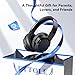 Dytole Wireless Headphones for TV, TV Headphones Wireless for Seniors, Versatile Charging Dock with Transmitter, Instant Audio Sync, 65-Hour Battery Life, Ideal Gift for Parents & Seniors