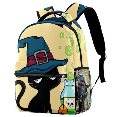 Sac à dos femme ordinateur 16 pouces étanche voyage Halloween