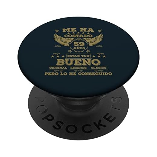 Me Ha Costado 59 Años Estar Tan Bueno 59 Cumpleaños PopSockets PopGrip Intercambiable