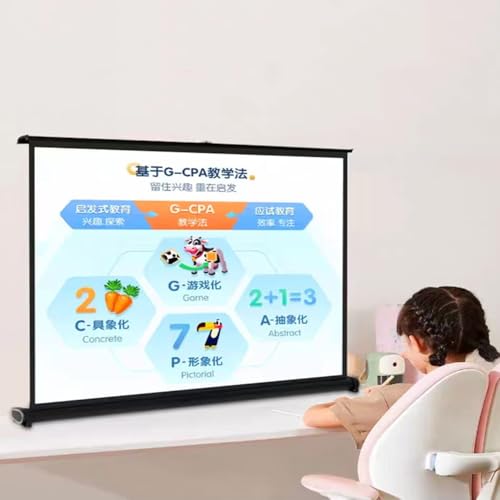 Pantalla Manual Retráctil de Proyector 50" 4:3