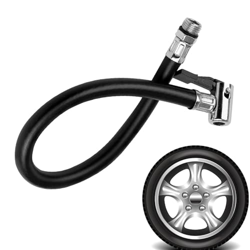 Manguera infladora de neumáticos - Manguera de bomba de aire premium para automóvil, motocicleta | Manguera duradera para bomba de neumáticos, manguera flexible para compresor de aire, manguera
