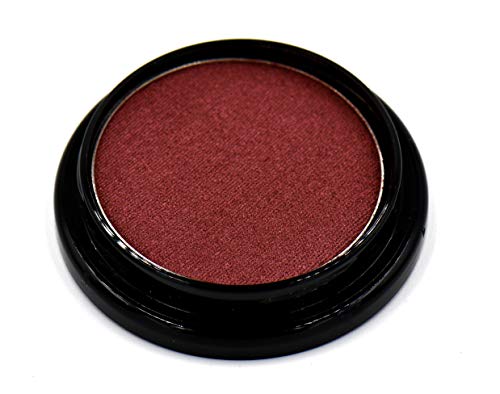 Pure Zivaª Wine Deep Purple Red Shimmer Pressed Powder Single Vegan Eyeshadow; Talc, Paraben & Cruelty Free #TOP8