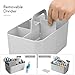 Tiawudi 2 Pack Caddy Organizer with Handle, Portable Plastic Caddy, Storage Organization for Cleaning, Bath, Makeup, Art, Craft, Stationery, Classroom and Office, Tote Organizer