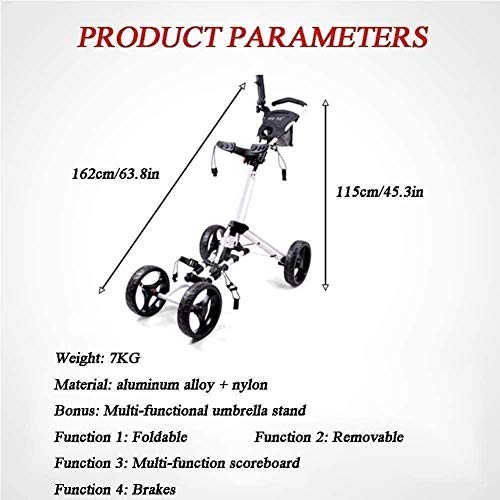 Comparte este contenido con los demás golfistas Buffer Email Print Facebook Linkedin Telegram Pinterest Twitter Whatsapp Comienza a entrenar con tu propio entrenador personal Pulsa aqui 👆 si quieres tener un estilo de vida mas saludable JINPENGRAN-Carrito-de-Golf-de-4-Ruedas-Carrito-de-Golf-Plegable-para-EmpujarTirar-carritos-de-Golf-livianos-Carrito-Plegable-de-un-Segundo-para-Abrir-y-Cerrar