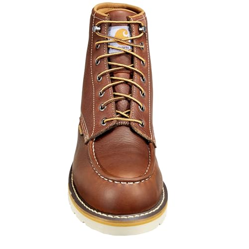 Image of Carhartt Men's Waterproof 6 inch Moc Steel Toe Wedge Work Boot
