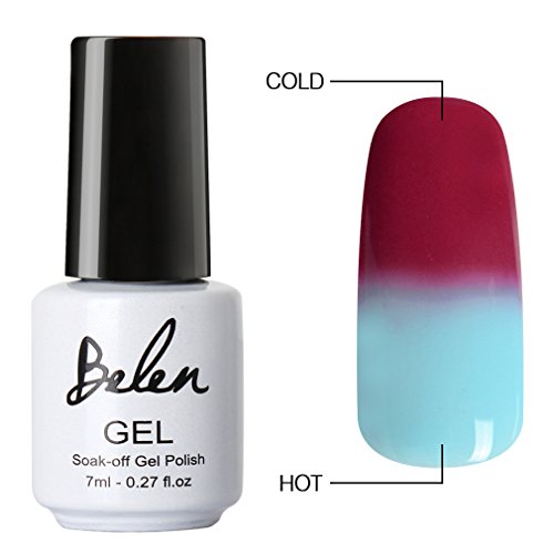 Belen Chameleon Temperature Colour Changing Gel Polish Soak Off Nail Art Varnish 5009