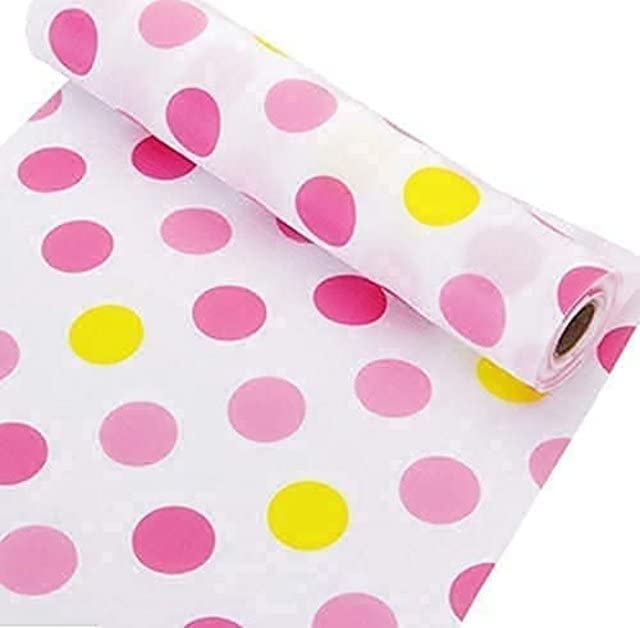 Image of Anti-Slip Kitchen Cabinet Drawer Shelf Mat Liner Sheets for Waterproof Shelf Paper with Modern Pattern EVA Cabinet Mat Easy to Cut- Sheet for Fridge (Multicolors Mat, 30x300 CM) (Pack of 1)