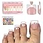 Sharp Square French tip Gel x Toe Nail Tips Baby Pink 150 Sharp Square French tip Gel x Toe Nail Tips Baby Pink 150