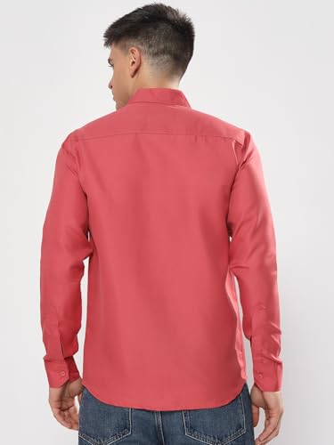 Image of Men's Polycotton Solid Shirt Pack of 3 | Regular Fit Full Sleeve Casual & Formal Wear Shirt Combo for Men | Soft & Durable Shirts