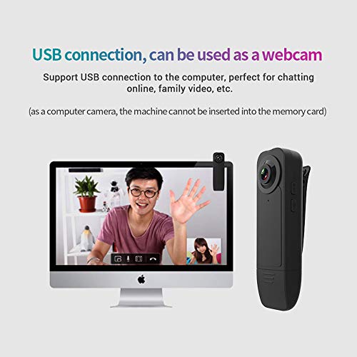 Câmera HD 1080P Gravador Potável Visão Noturna Mini Câmera para Detecção de Movimento para Gravação