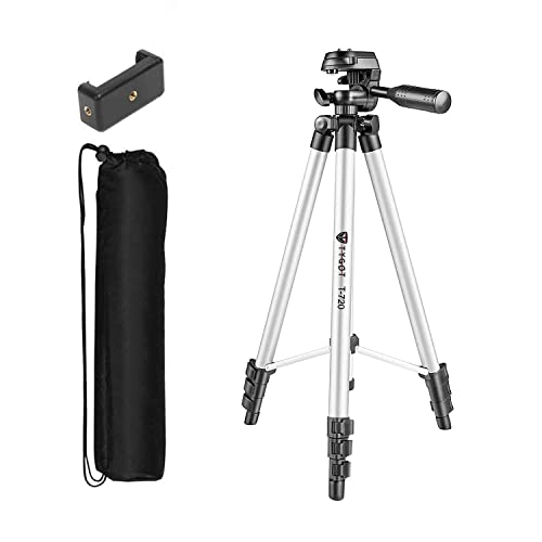 Image of Tygot T-720 (52 inch) Tripod for Smartphones & Cameras & Gorilla Tripod /Mini 33 CM (13 Inch) Tripod for Mobile Phone with Phone Mount & Remote | Flexible Gorilla Stand for DSLR & Action Cameras
