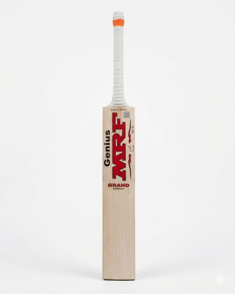 SAG VK Profile English Willow Cricket Bat for 12-14 Yrs | Light Weight Size 6 for Youth-image-36