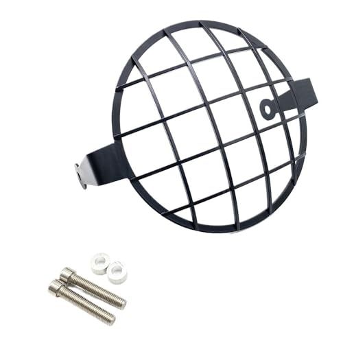 Grille phare moto Royal Enfield Himalayan Scram 411 2022-2023 protection noire