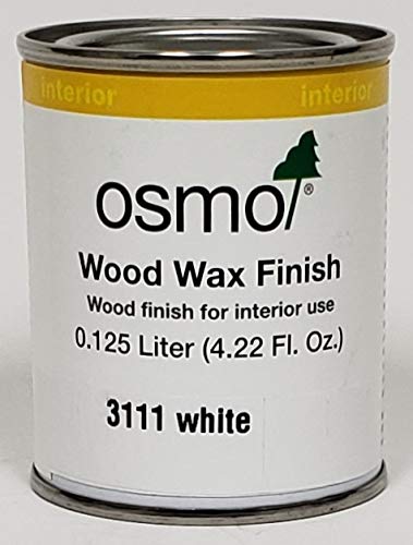 Osmo Wood Wax Finish Transparent, 3111 White - .125 Liter